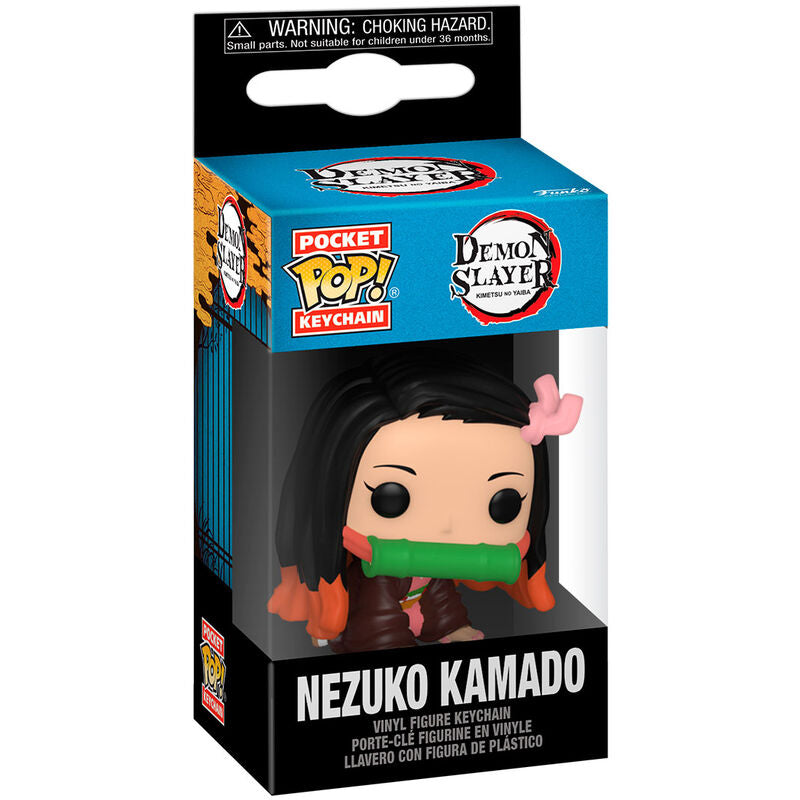 Pocket POP Keychain Demon Slayer Kimetsu no Yaiba Nezuko Kamado Nerdscape