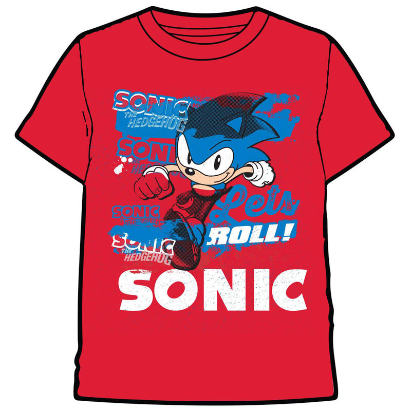 Sonic The Hedgehog adult t-shirt Nerdscape