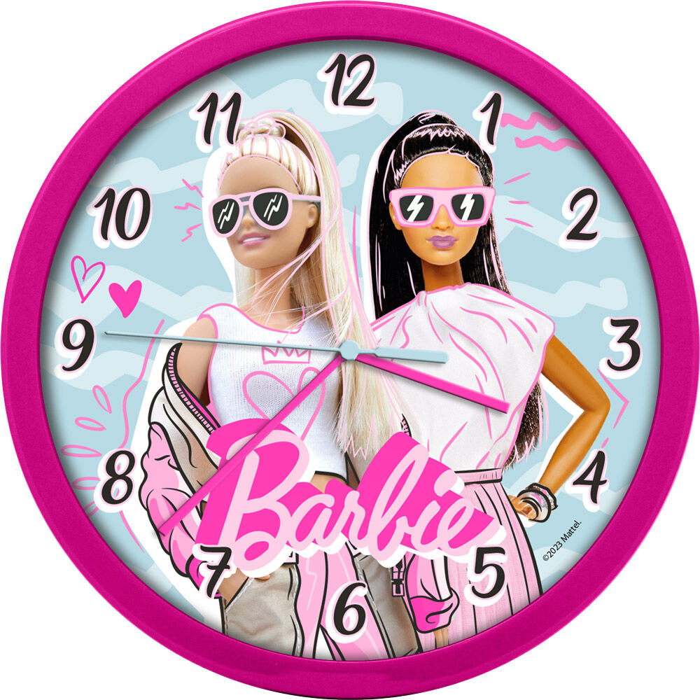 Barbie wall clock Nerdscape