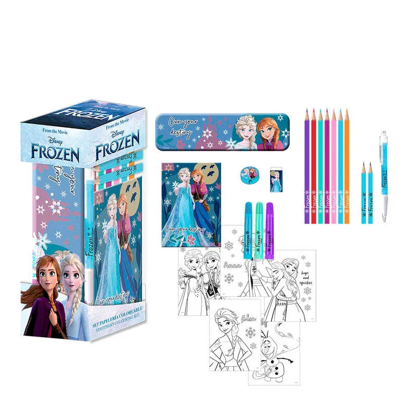 Disney Frozen Colouring stationery set Nerdscape