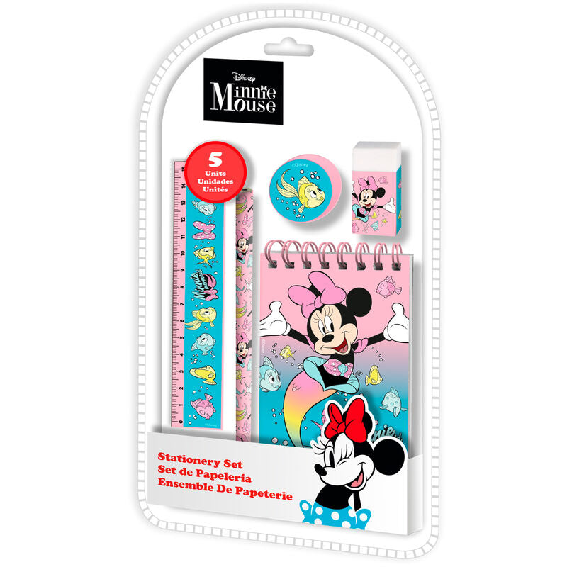 Disney Minnie II stationery set 5pcs Nerdscape