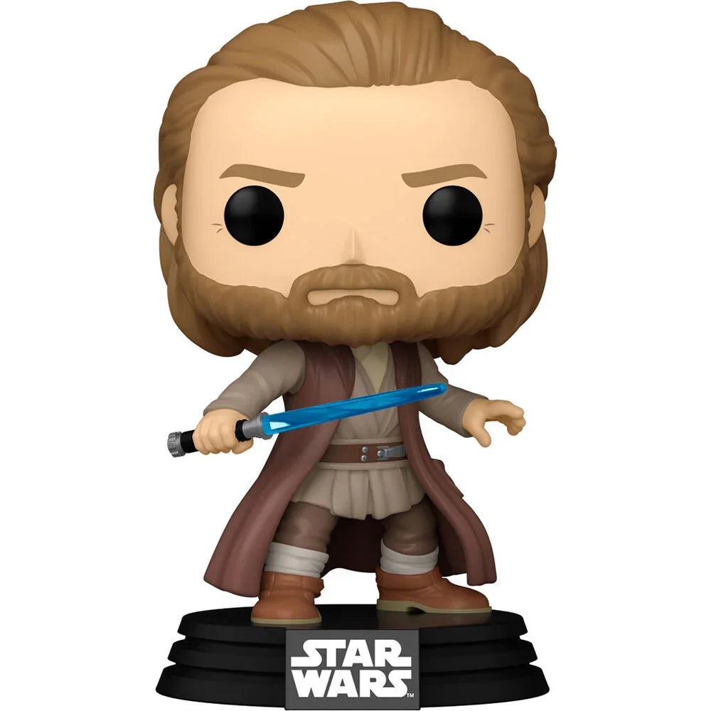 Funko Pop! Star Wars Obi-Wan Kenobi - Figura da Collezione Vinyl Nerdscape