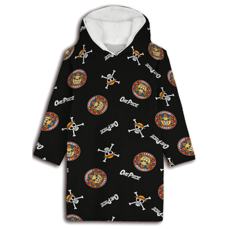 One Piece oversize sweatshirt coat adult coral Nerdscape