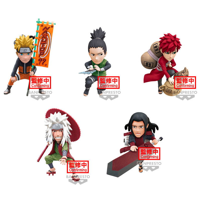 Nerdscape Naruto Shippuden Naruto Figura da Collezione 7cm Nerdscape