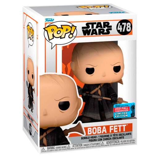 Funko Pop! Star Wars Boba Fett No Armor - Figura da Collezione Vinyl Nerdscape