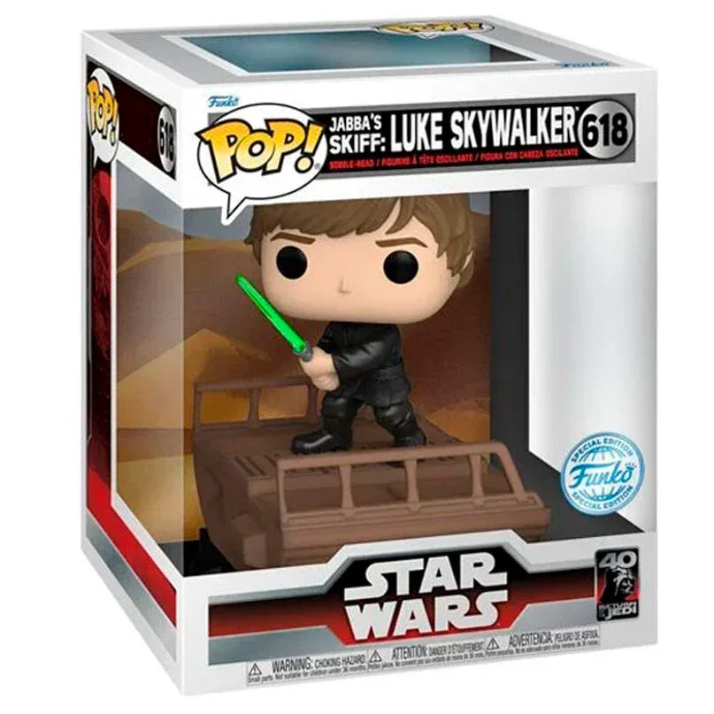 POP figure Deluxe Star Wars Luke Skywalker Exclusive Nerdscape