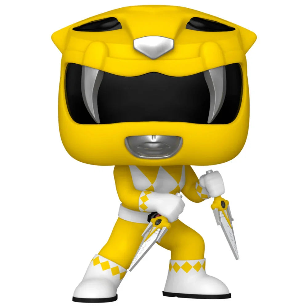 Funko Pop! Power Rangers 30th Anniversary Yellow Ranger - Figura da Collezione Vinyl Nerdscape