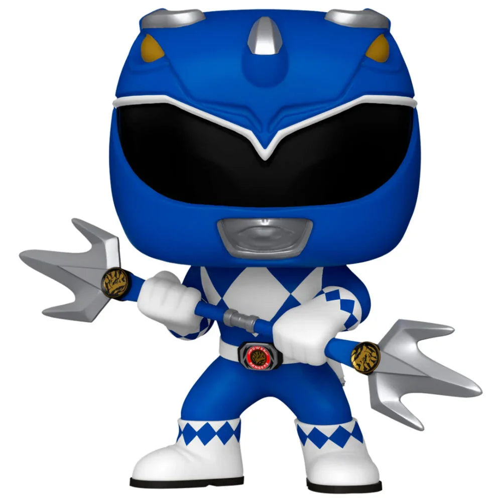 Funko Pop! Power Rangers 30th Anniversary Blue Ranger - Figura da Collezione Vinyl Nerdscape