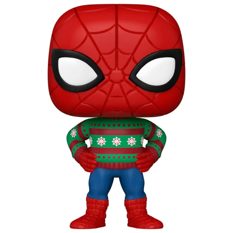 Funko Pop! Marvel Holiday Spiderman - Figura da Collezione Vinyl Nerdscape