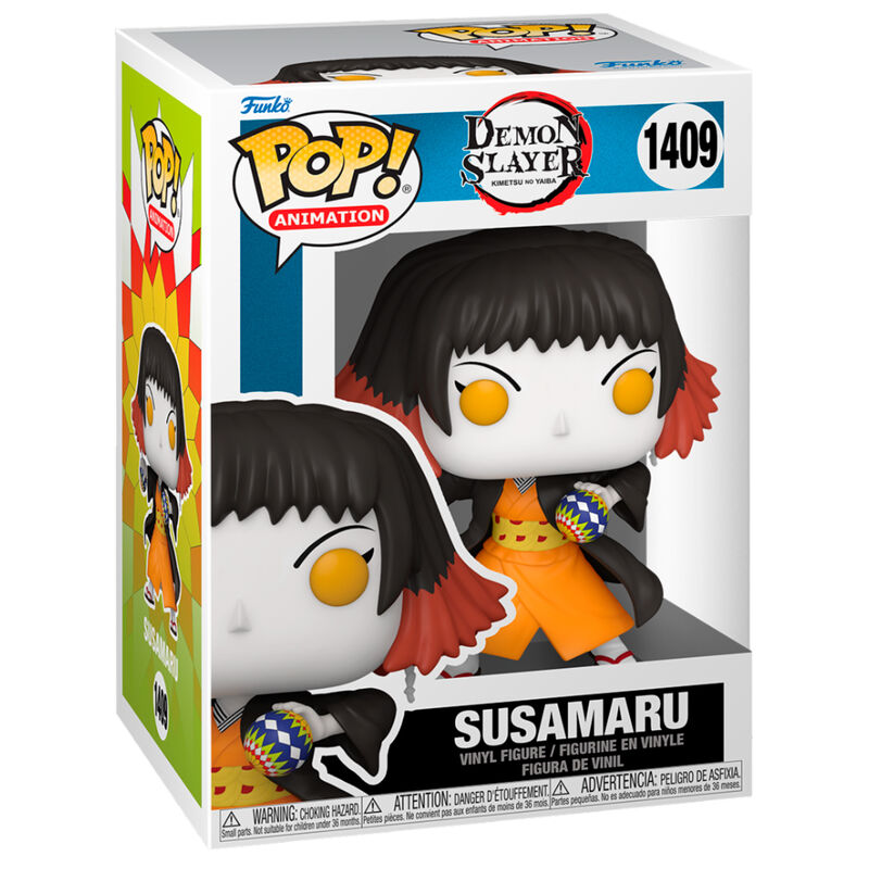 Funko Pop! Demon Slayer Kimetsu no Yaiba Susamaru - Figura da Collezione Vinyl Nerdscape