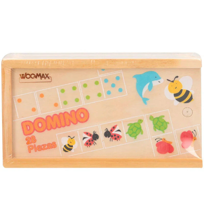 Animals dominoes wood 29pcs Nerdscape