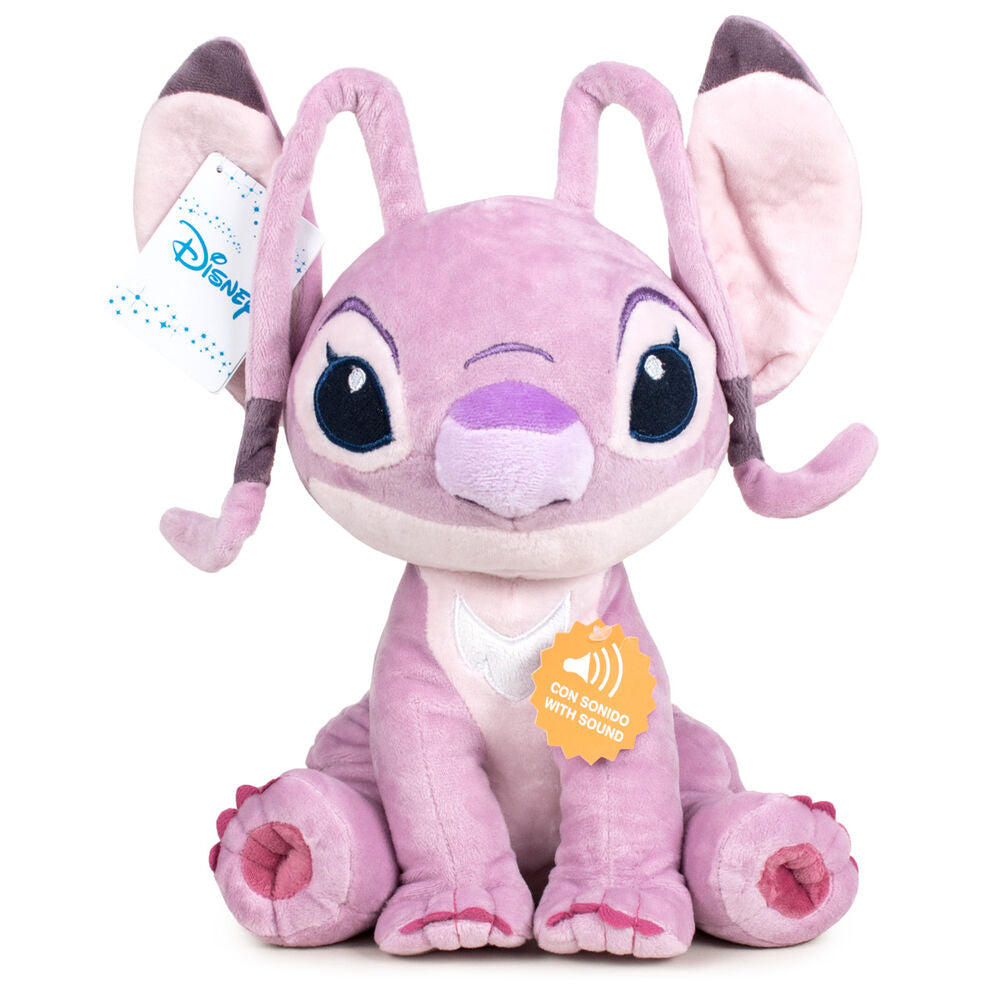 Disney Stitch Angel soft plush toy with 40cm Nerdscape