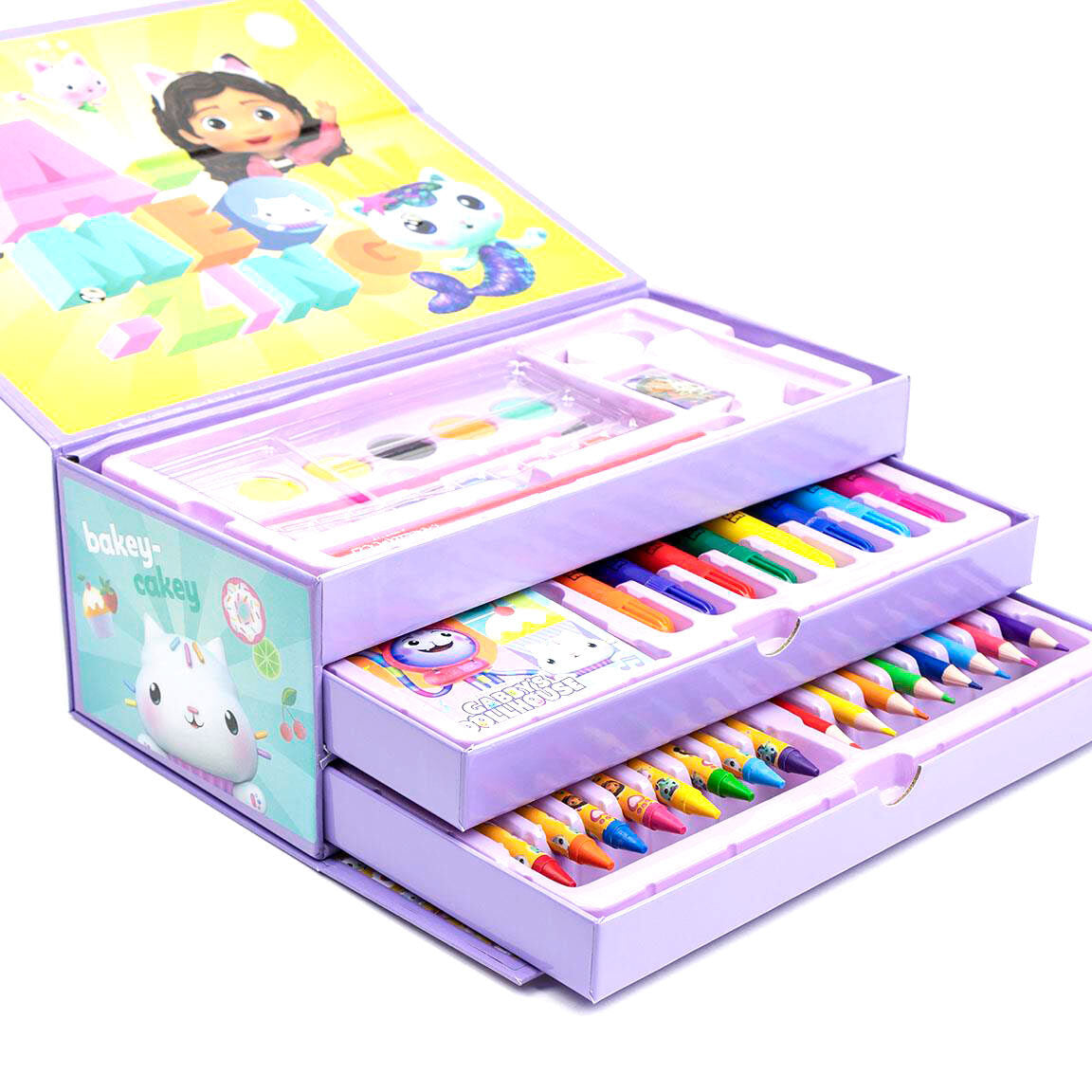 Gabbys Dolls House Colouring stationery case Nerdscape