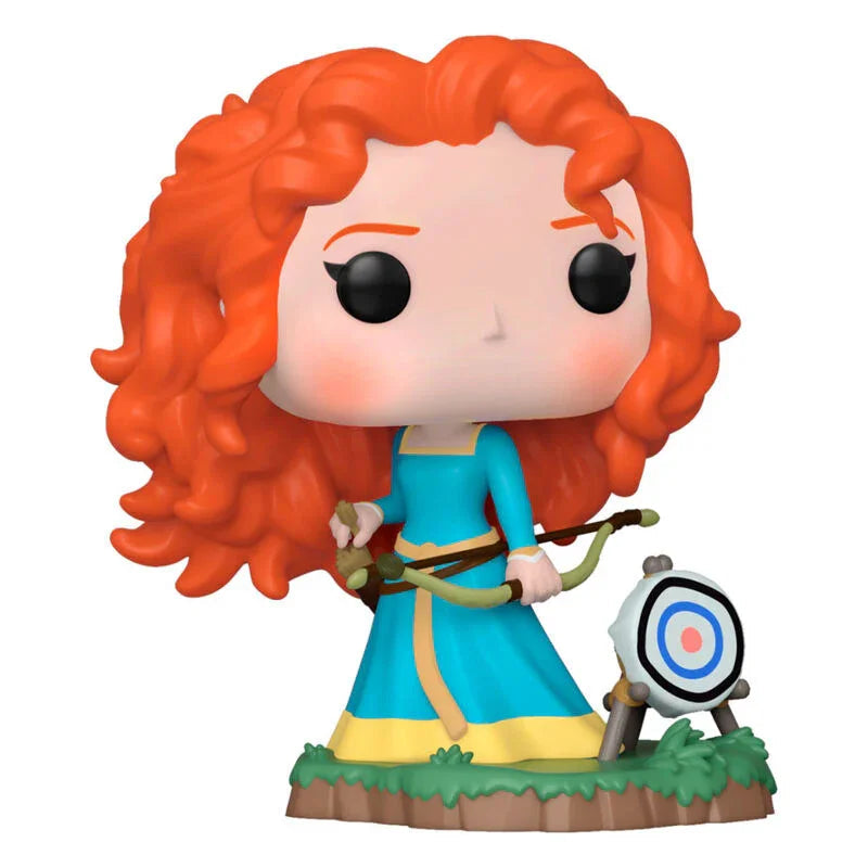 Funko Pop! Disney Princess Merida - Figura da Collezione Vinyl Nerdscape