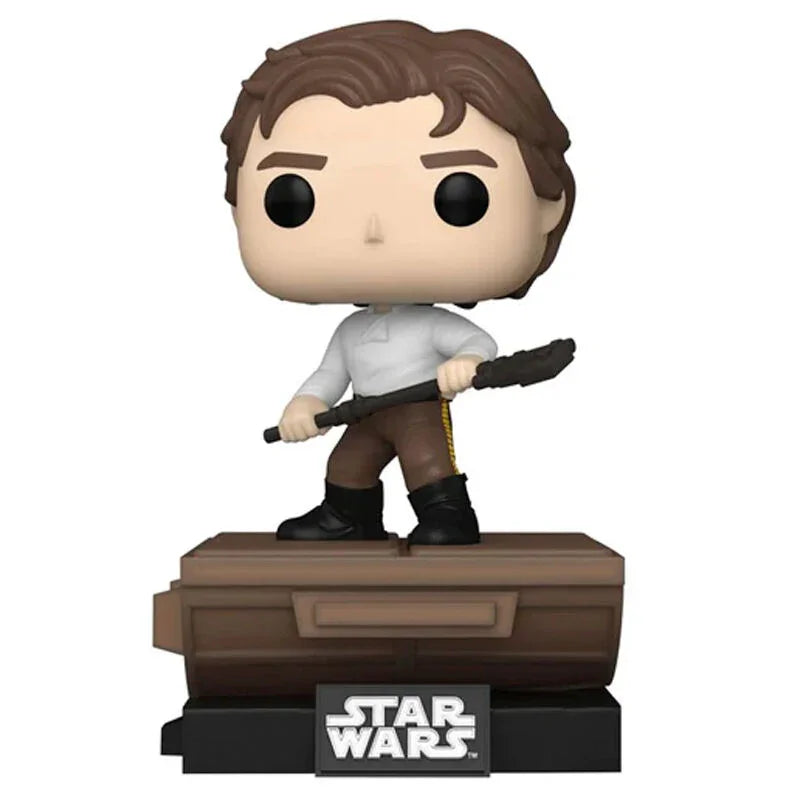 POP figure Deluxe Star Wars Jabba Skiff Han Solo Exclusive Nerdscape
