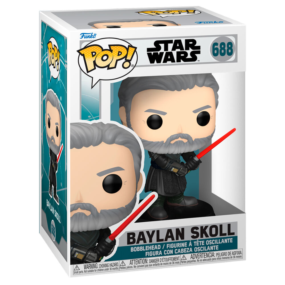 POP figure Star Wars Ahsoka 2 Baylan Skoll Nerdscape