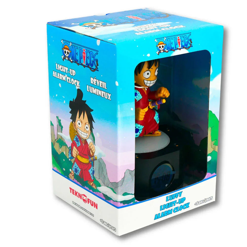 One Piece Luffy alarm clock figure 20cm Nerdscape