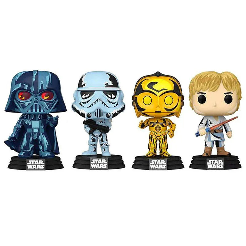 POP pack 4 figures Star Wars Exclusive Nerdscape