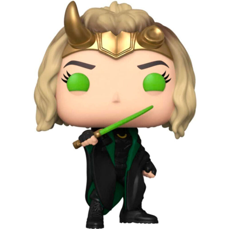 Funko Pop! Marvel Loki Sylvie - Figura da Collezione Vinyl Nerdscape