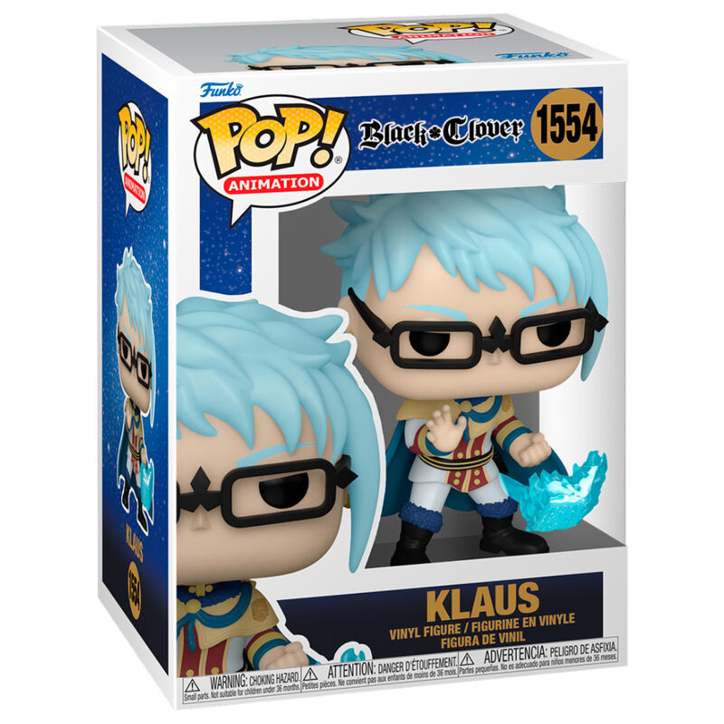 Funko Pop! Black Clover Klaus - Figura da Collezione Vinyl Nerdscape