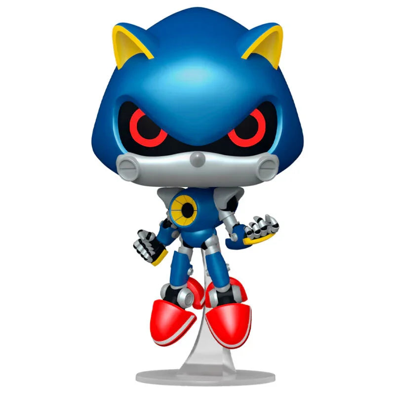Funko Pop! Sonic the Hedgehog Metal Sonic - Figura da Collezione Vinyl Nerdscape