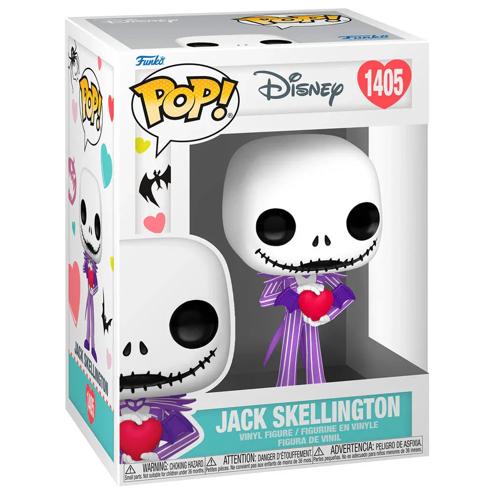 Funko Pop! Disney Nightmare Before Christmas Jack Skellington - Figura da Collezione Vinyl Nerdscape