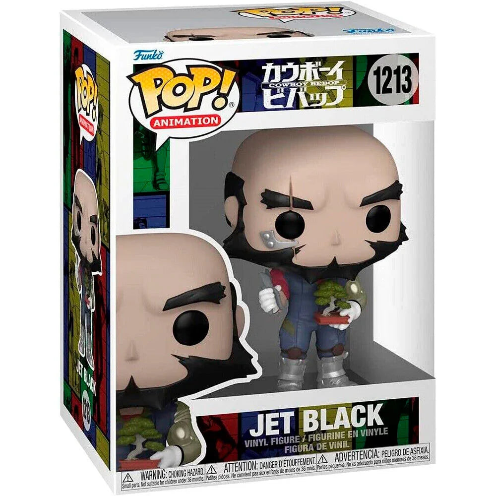 Funko Pop! Cowboy Bebop Jet Black - Figura da Collezione Vinyl Nerdscape