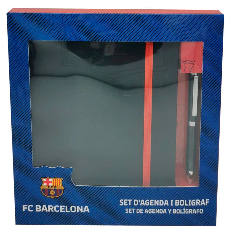 FC Barcelona agenda + pen set Nerdscape