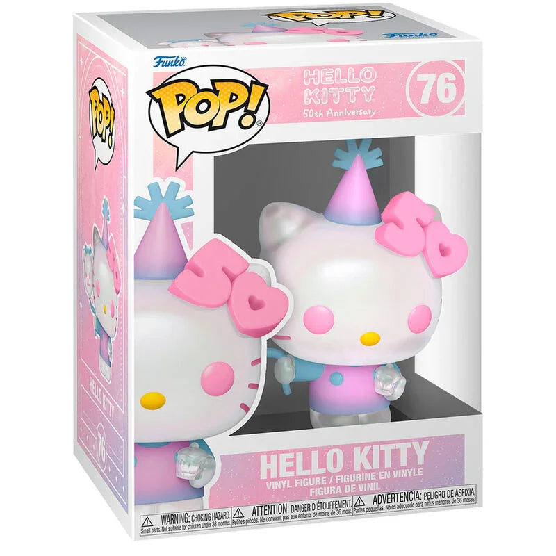 Funko Pop! Sanrio Hello Kitty 50th Anniversary - Figura da Collezione Vinyl Nerdscape