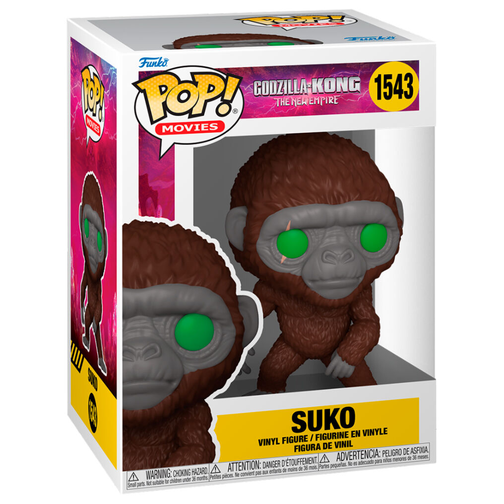 Funko Pop! Godzilla and Kong The New Empire - Figura da Collezione Vinyl Nerdscape