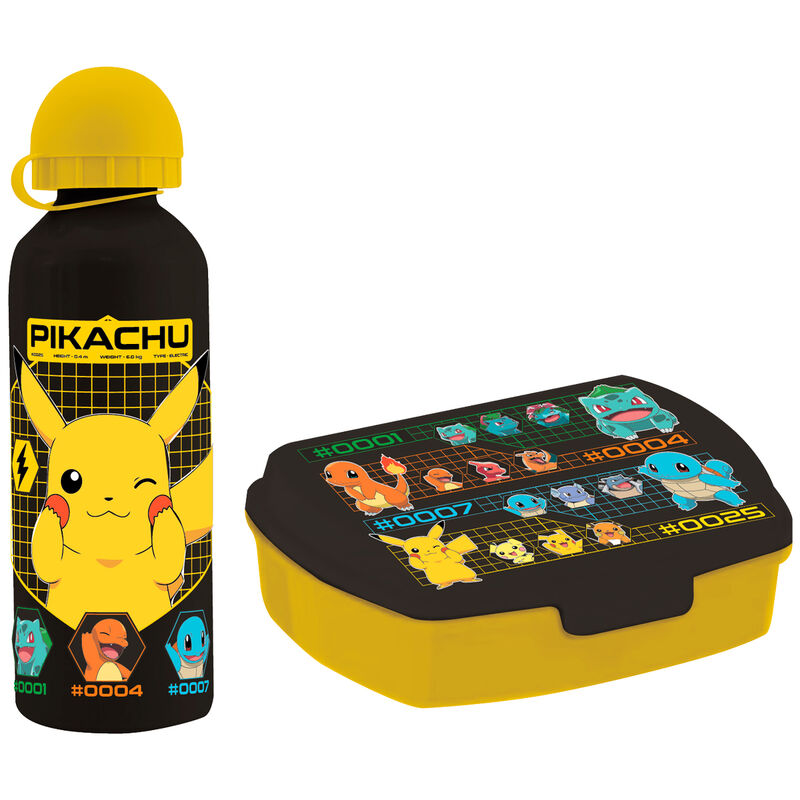 Pokemon Llunch box + aluminium bottle set 500ml Nerdscape