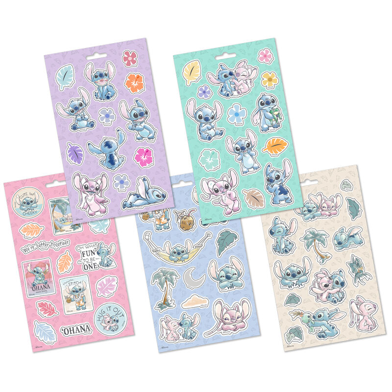 Disney Stitch stickers set Nerdscape