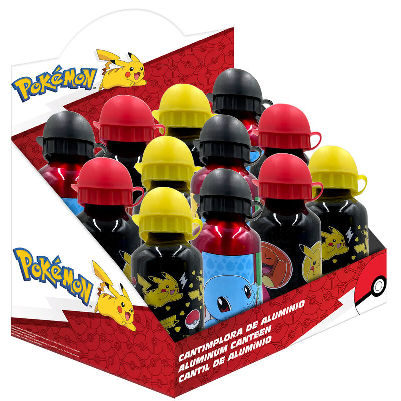Pokemon assorted aluminium bottle 500ml Nerdscape