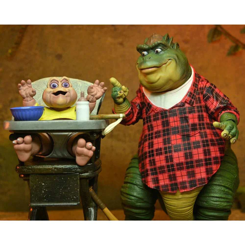 Dinosaurs Earl Sinclair Figura da Collezione 18cm - Nerdscape Nerdscape