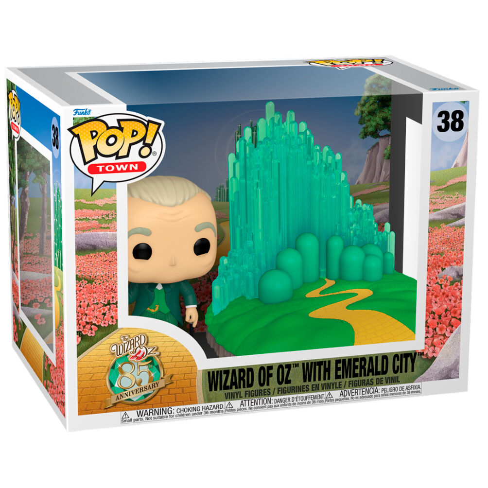 POP figure Town El Mago de Oz Wizard of Oz With Emerald City Nerdscape