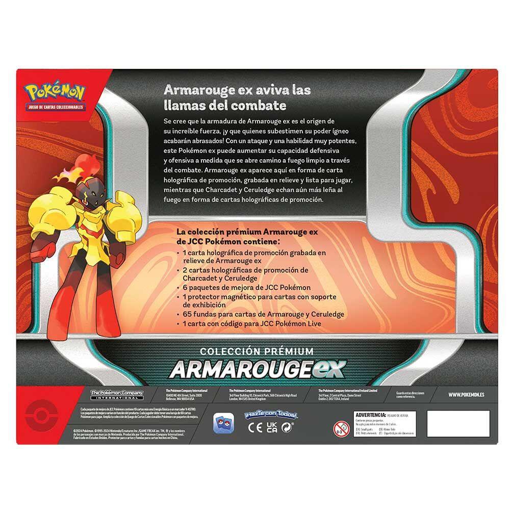 Spanish Pokemon Armarouge box trading card game Nerdscape