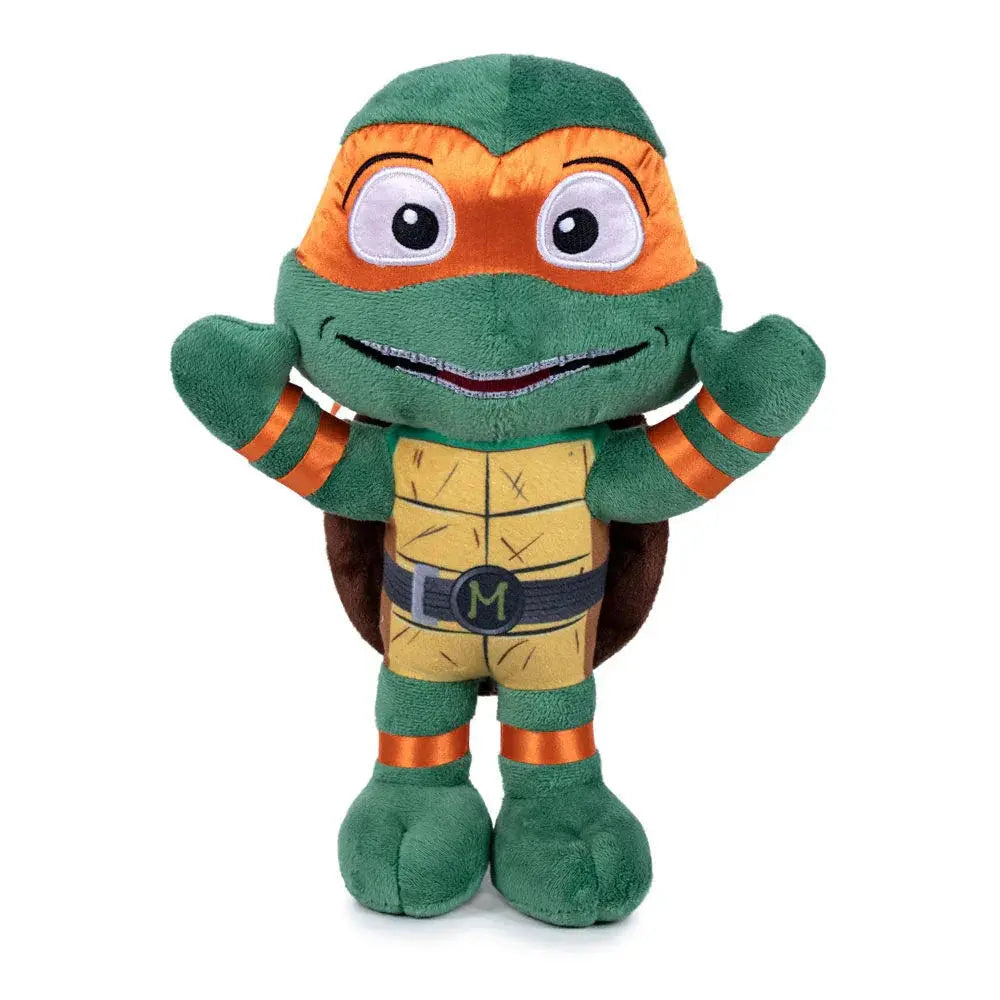 Ninja Turtles Mutant Mayhem Michelangelo plush toy 21cm Nerdscape