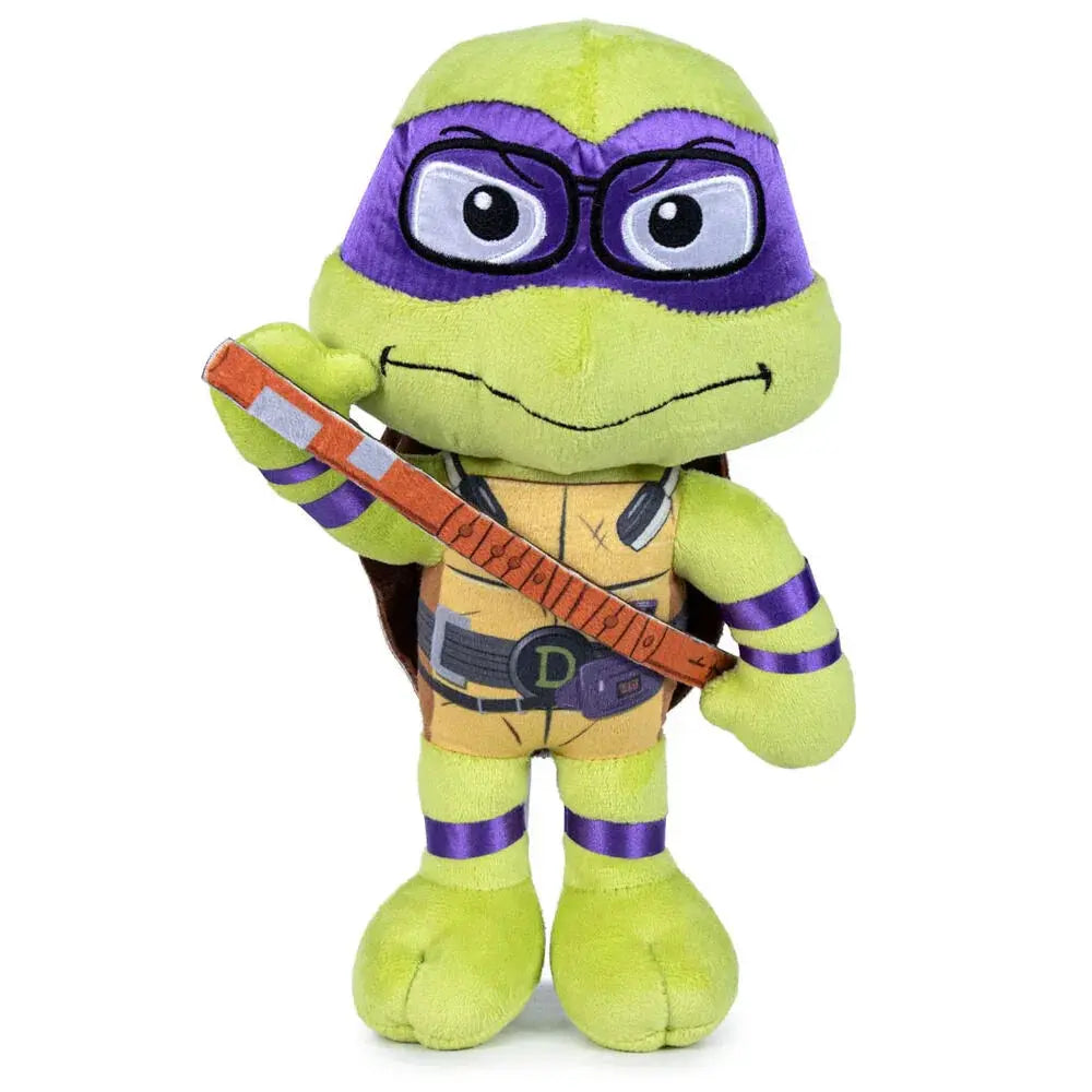 Ninja Turtles Mutant Mayhem Donatello plush toy 21cm Nerdscape