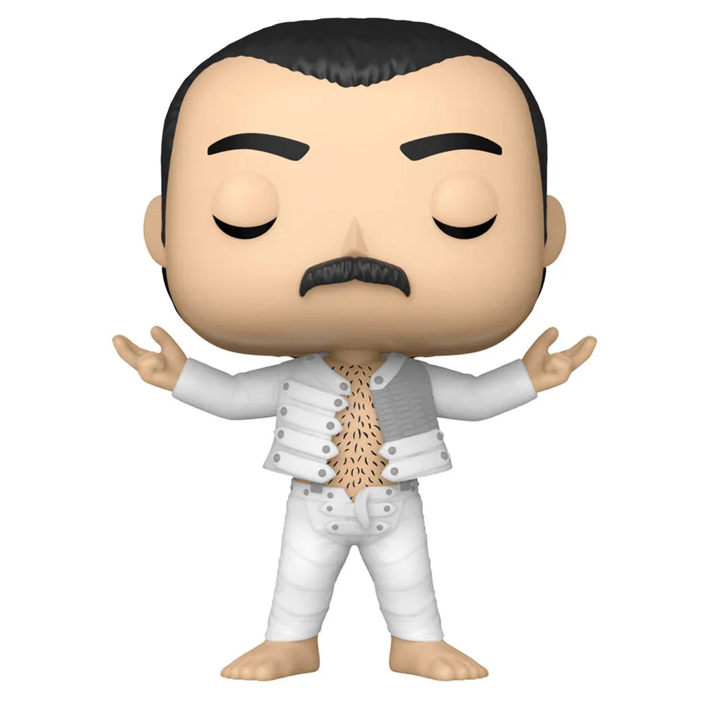Funko Pop! Rocks Freddie Mercury - Figura da Collezione Vinyl Nerdscape