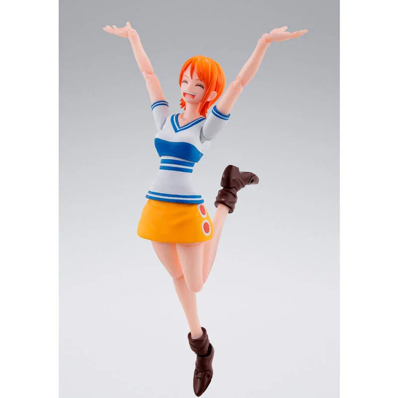 S.H Figuarts Nami One Piece Romance Dawn - Figura da Collezione Nerdscape Nerdscape