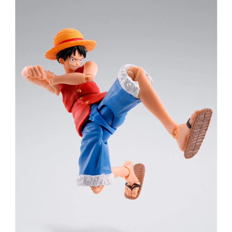 S.H. Figuarts Monkey D. Luffy One Piece Romance Dawn - Figura da Collezione Nerdscape Nerdscape