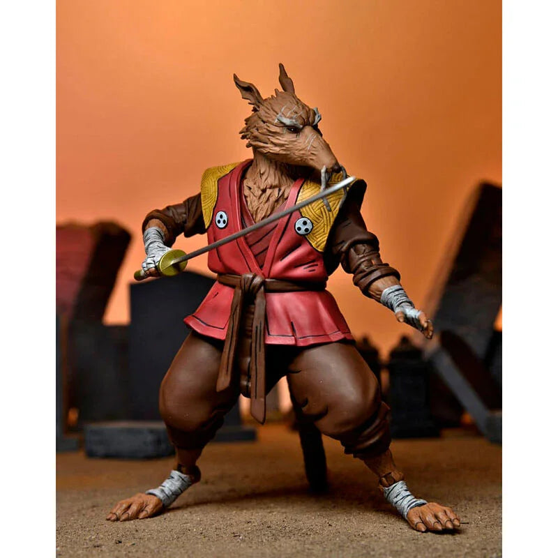 Ninja Turtles Splinter Ultimate Figura da Collezione 18cm - Nerdscape Nerdscape