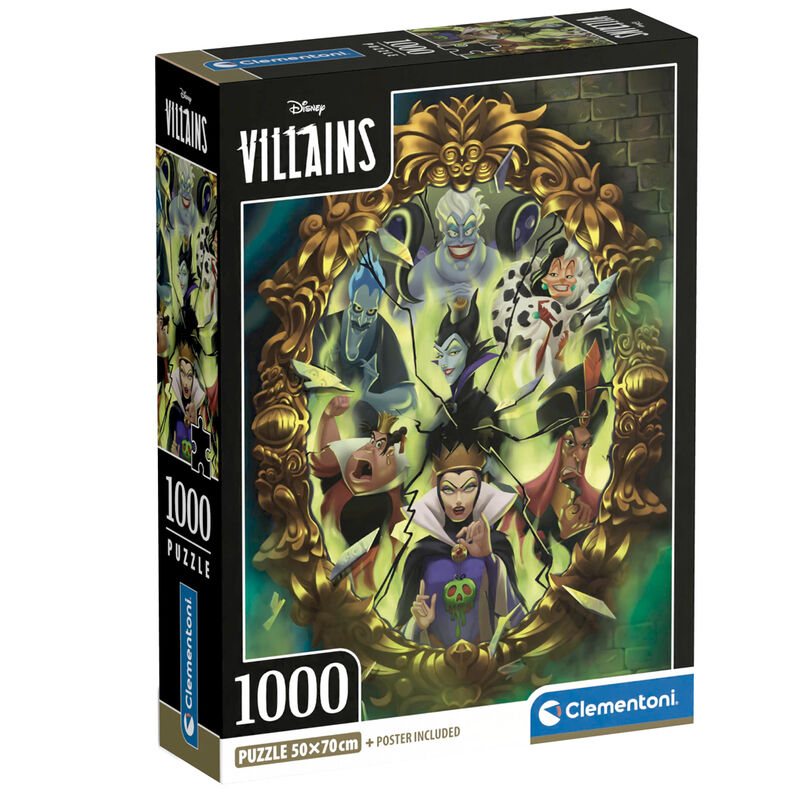 Disney Villains puzzle 1000pcs Nerdscape