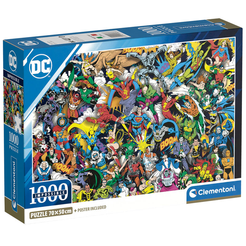 DC Comics puzzle 1000pcs Nerdscape