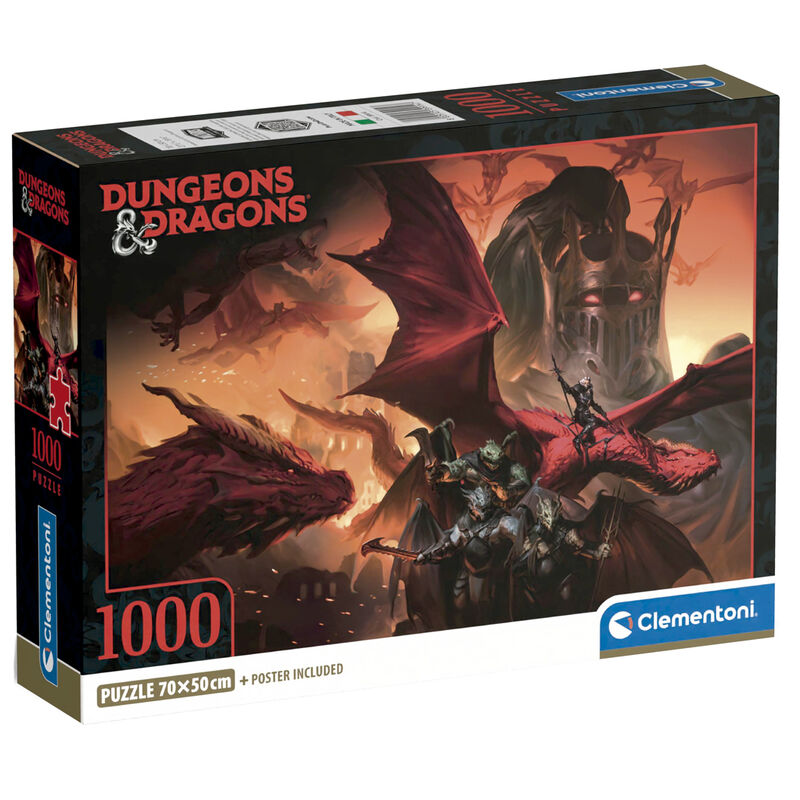 Dungeon & Dragons puzzle 1000pcs Nerdscape