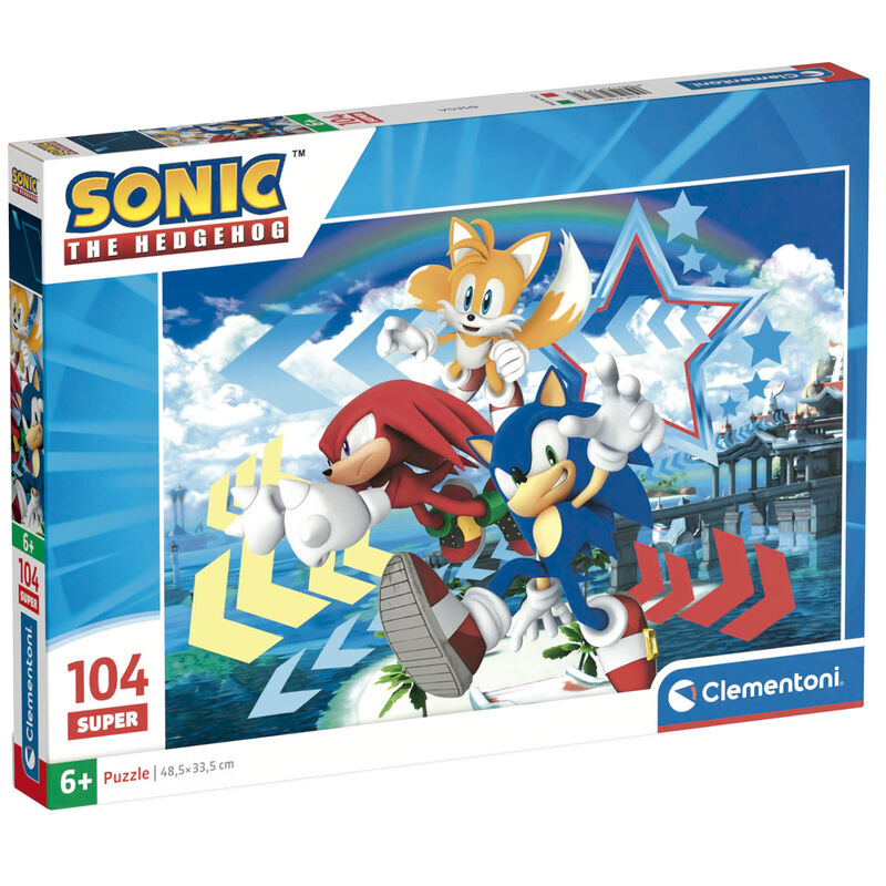 Sonic the Hedgehog puzzle 104pcs Nerdscape