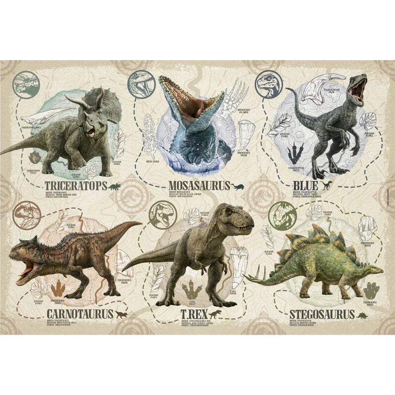 Jurassic World puzzle 104pcs Nerdscape