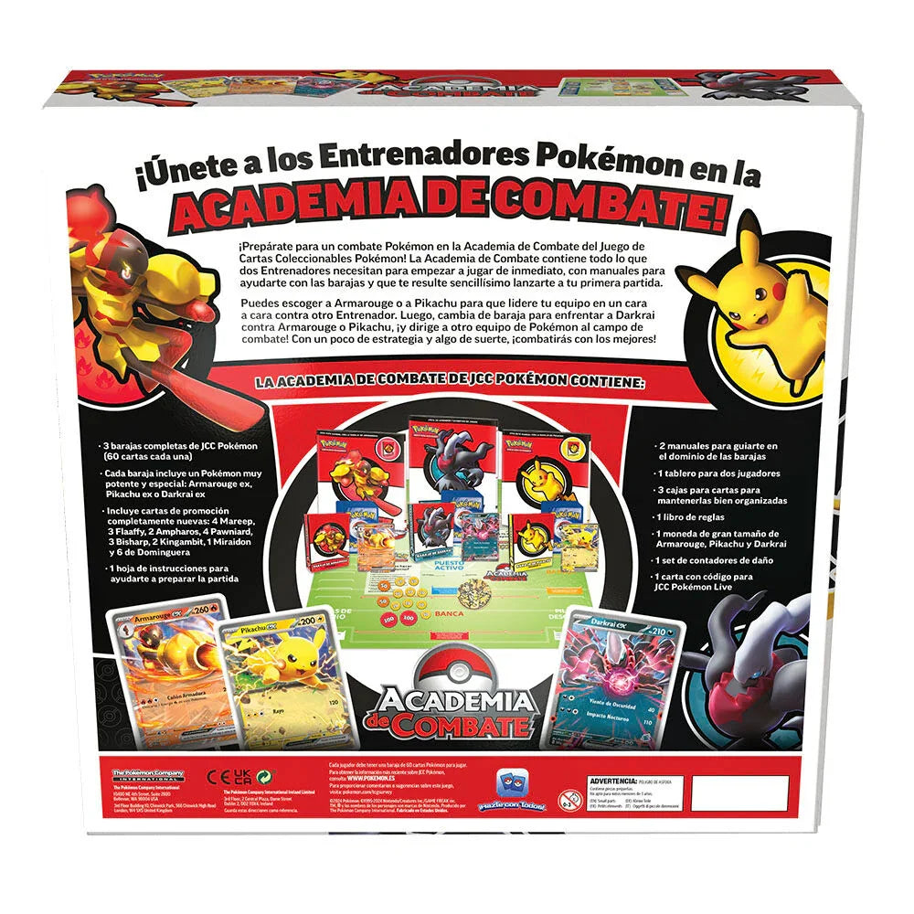 Spanish Pokemon Battle Academy collectible card game Nerdscape