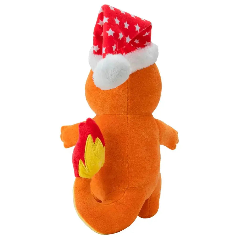 Pokemon Christmas Charmander plush toy 20cm Nerdscape