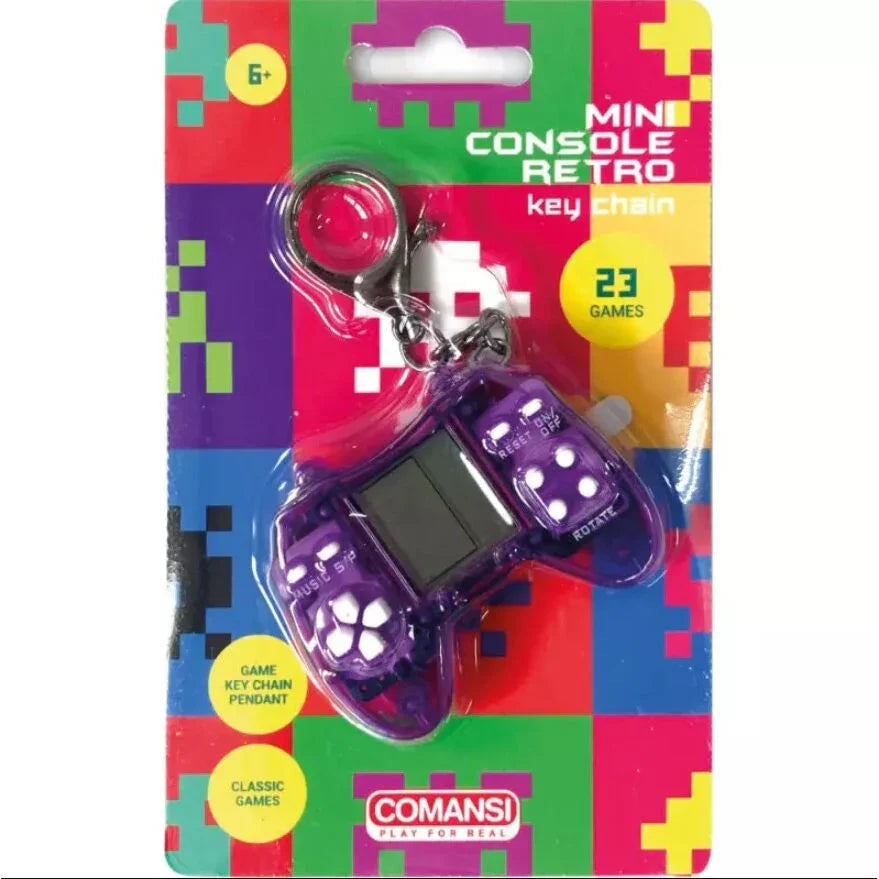 Retro Mini Console Keychain 23 Classic Games - Nerdscape Nerdscape